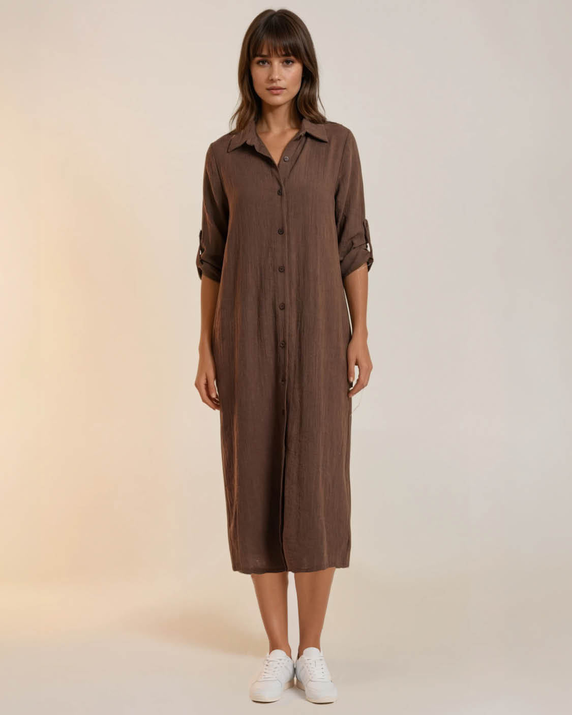 Zomerjurk Merlina bruin