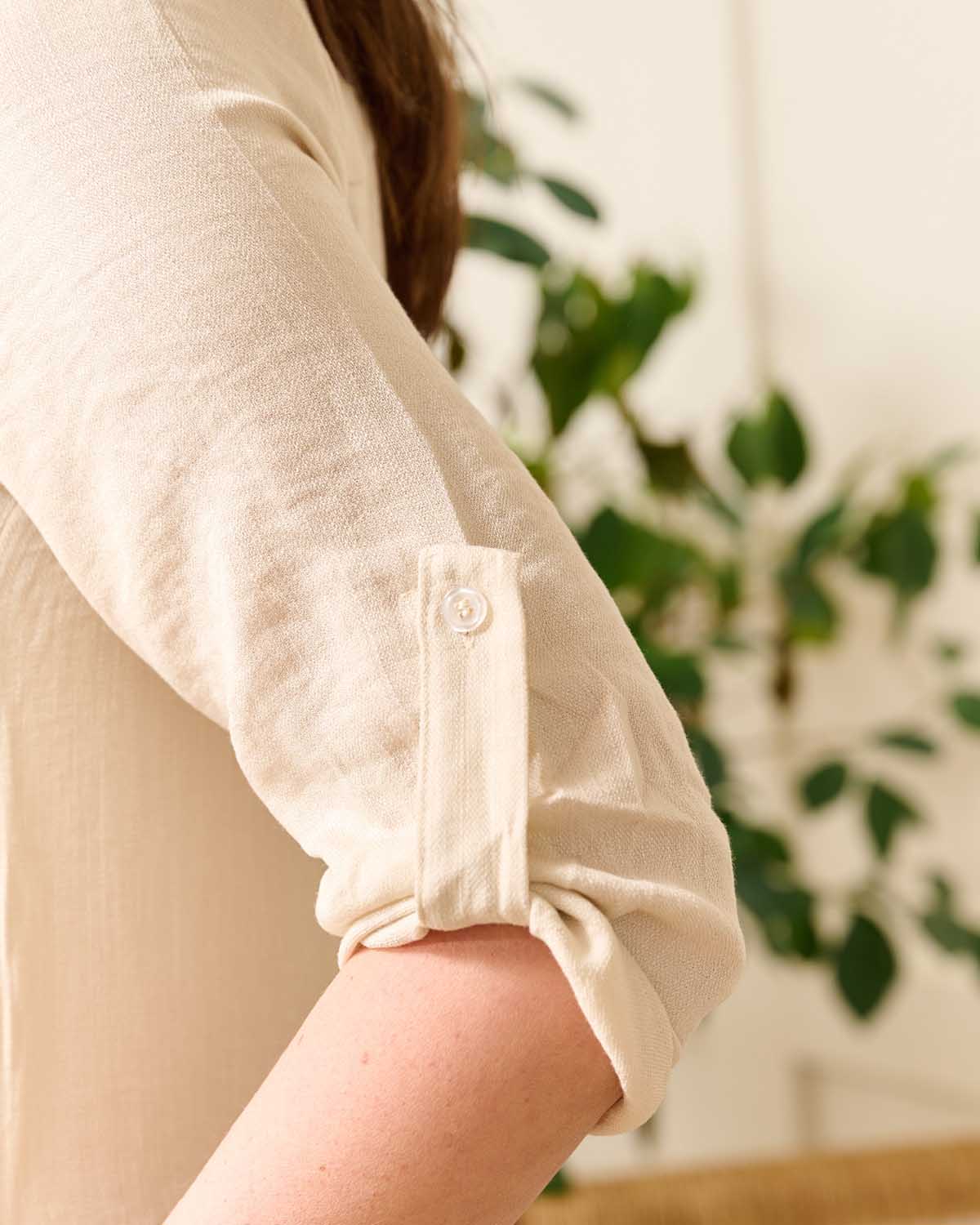 Zomerjurk Merlina beige