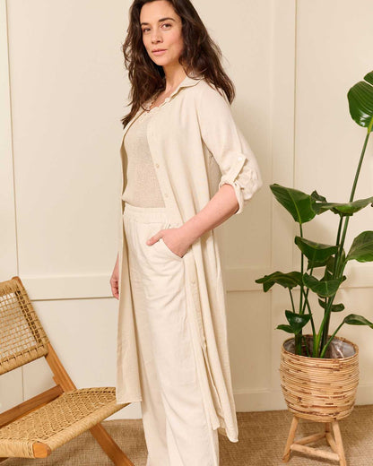 Zomerjurk Merlina beige