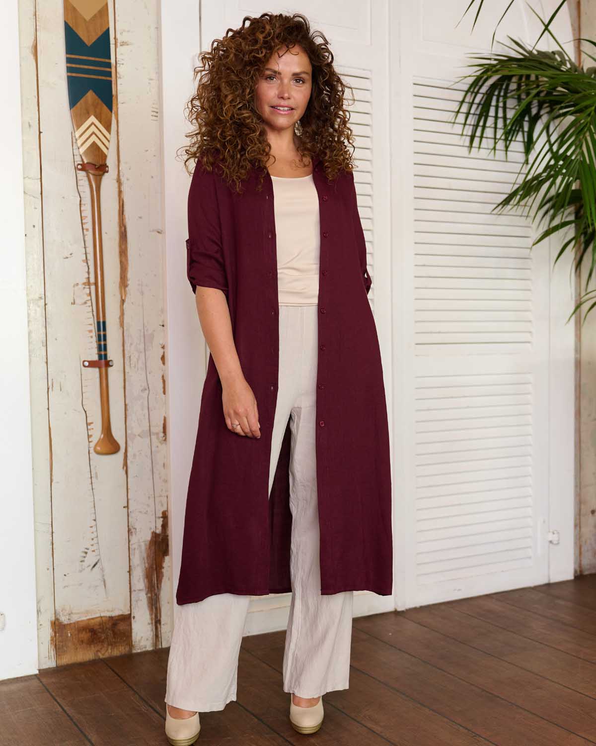 Zomerjurk Merlina plum