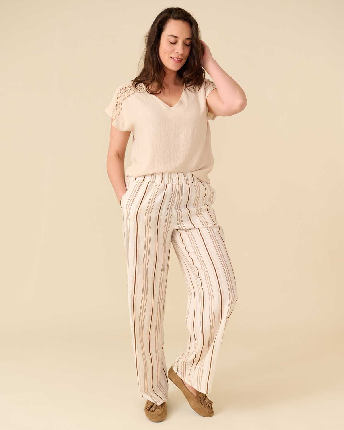 Top - Yuka Uni | Beige