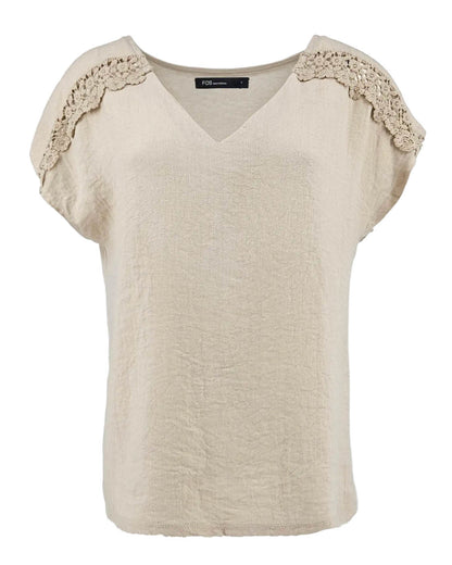 Top - Yuka Uni | Beige