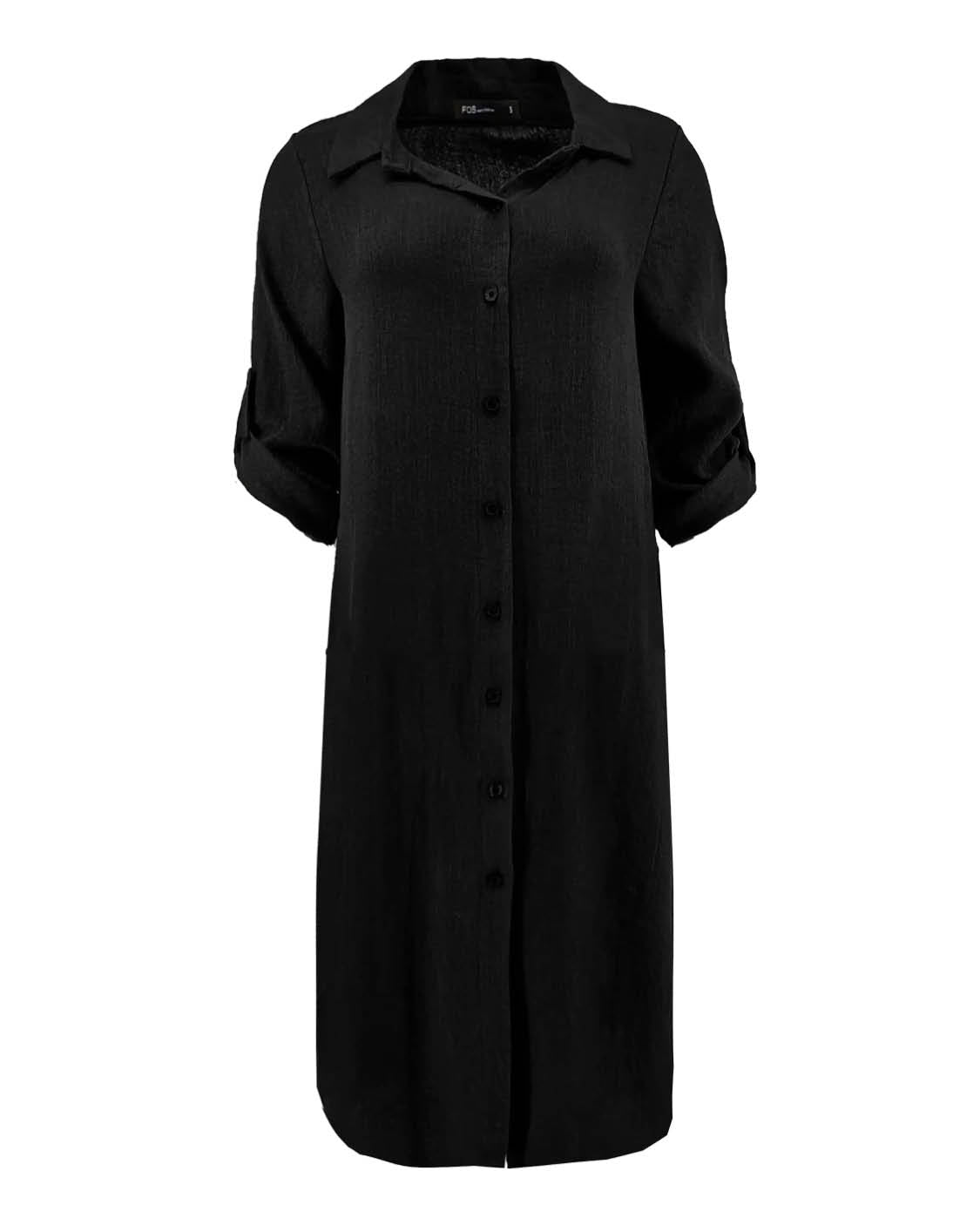 Jurk - Lina Uni | Zwart