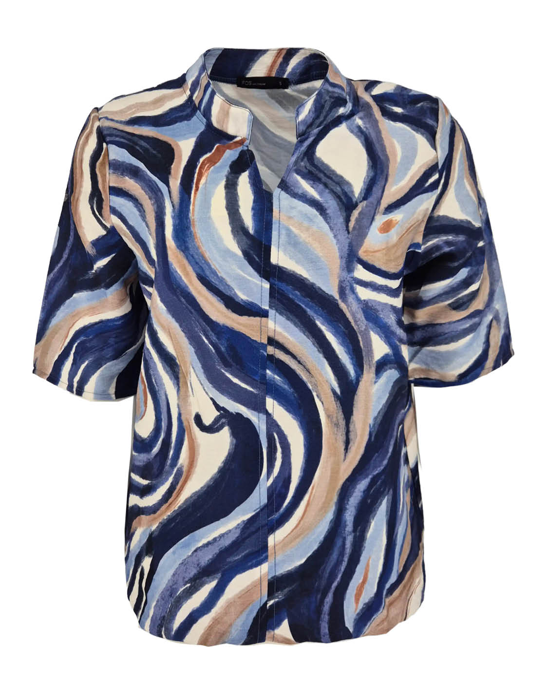 Blouson Doortje navy grafisch dessin