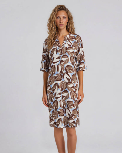 Jurk - Andrien Tulip-ET | Licht-Blauw