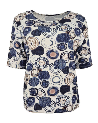 Blouson Mimi navy grafisch dessin