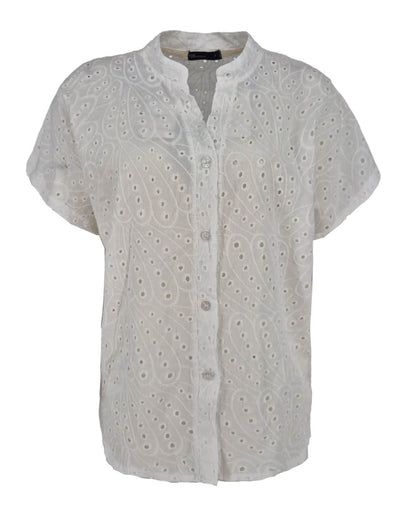 Blouse - Katie Broderie vlinder | Off-White