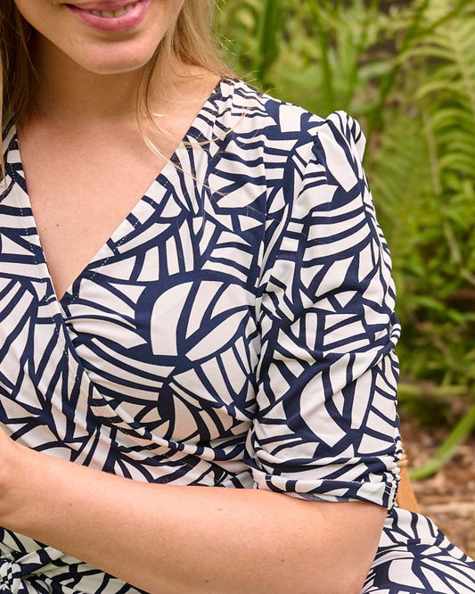 Jurk - Joya Waves-ET | Navy