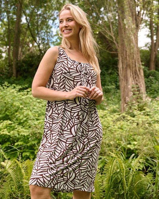 Jurk - Sandy Waves-ET | Bruin