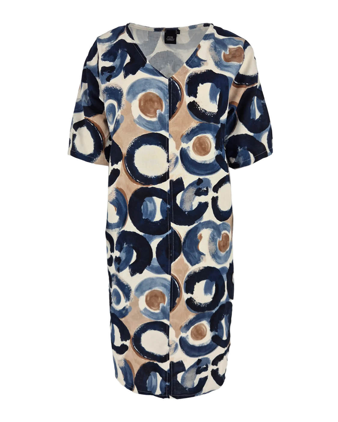 Jurk - Linde Circle dot | Navy