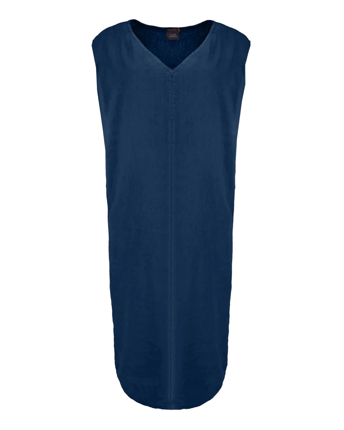 Jurk - Linde-Z Uni Linnen | Inkt Blauw