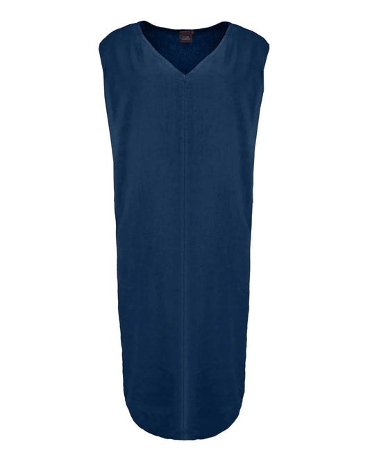 Jurk - Linde-Z Uni Linnen | Inkt Blauw