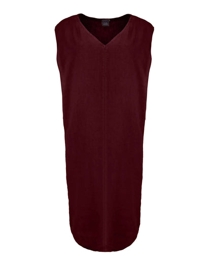 Jurk - Linde-Z Uni Linnen | Plum