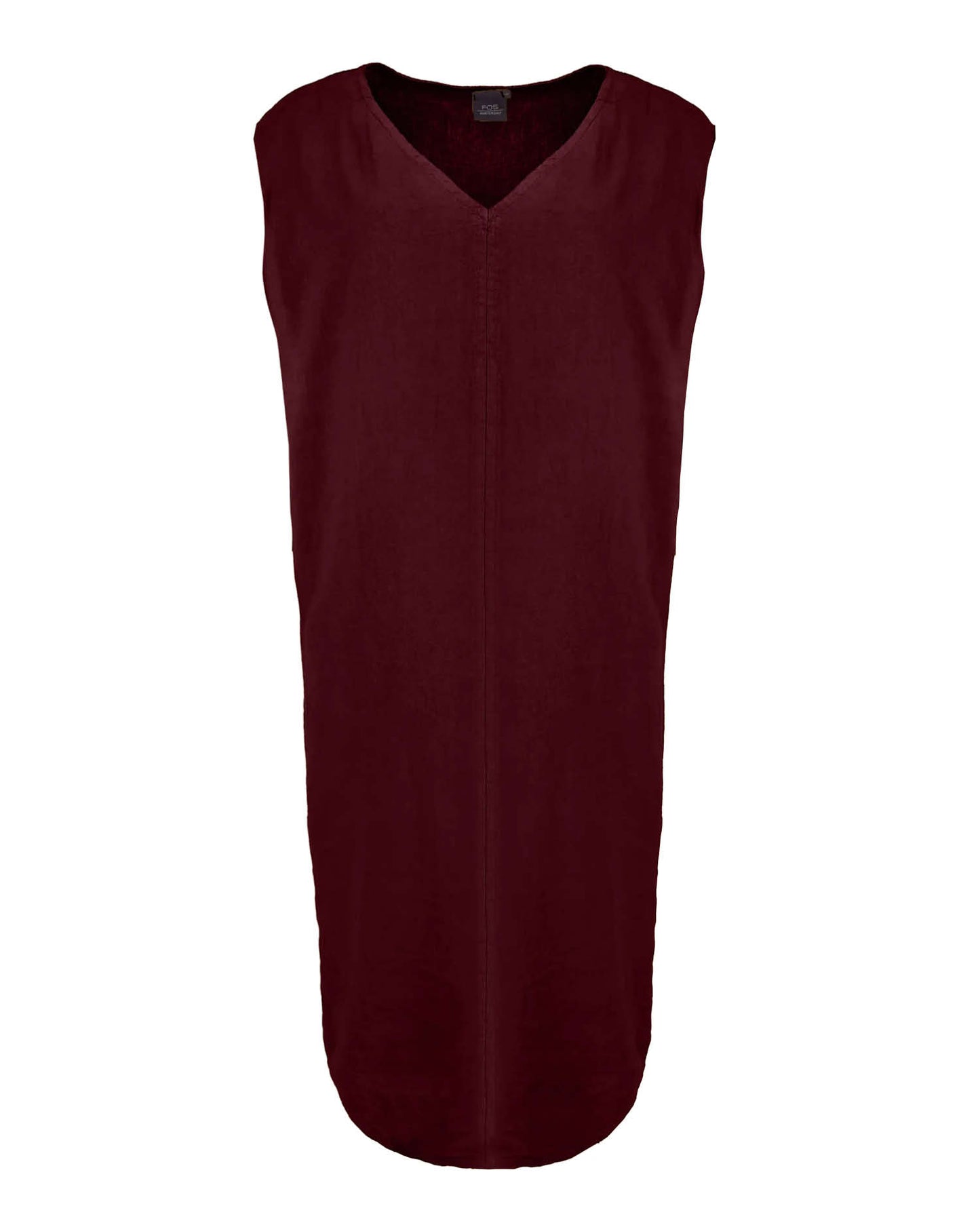 Jurk - Linde-Z Uni Linnen | Plum