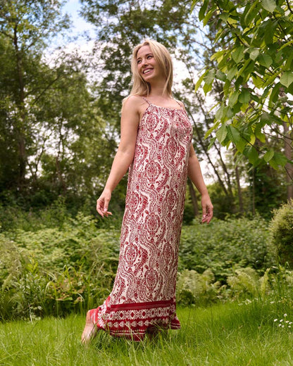 Jurk - Jula Bohemian | Rood
