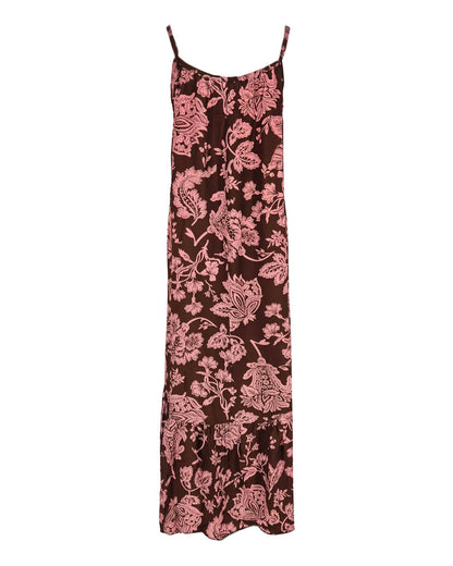 Jurk - Jolien  Jacobean | Bruin
