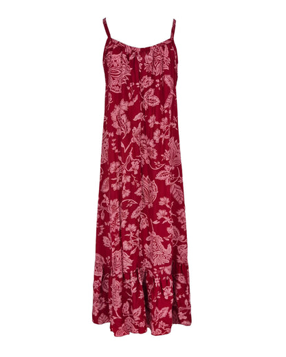Jurk - Jolien  Jacobean | Rood