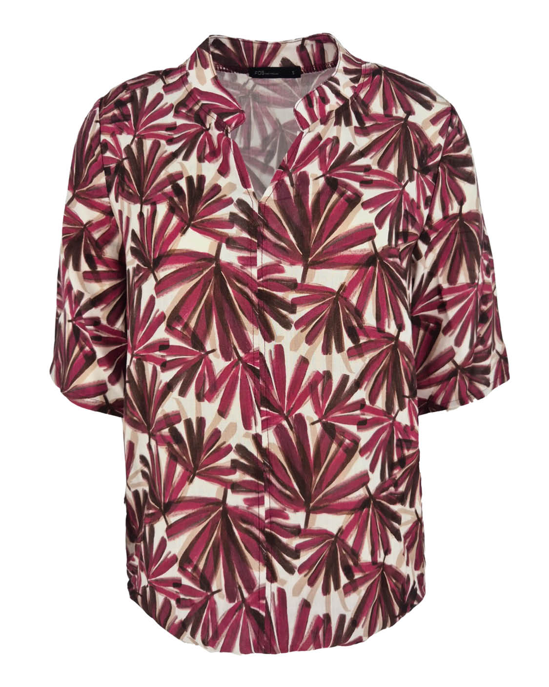 Top - Doortje Waaierblad | Plum
