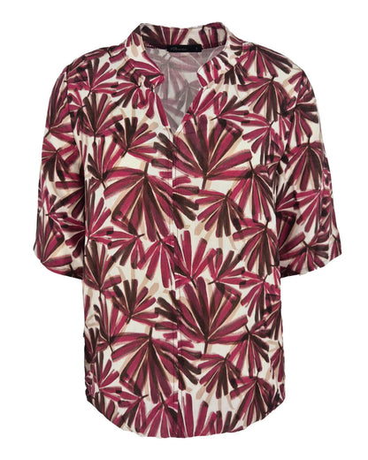 Top - Doortje Waaierblad | Plum