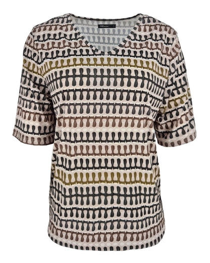 Top - Vivi Knit look | Army