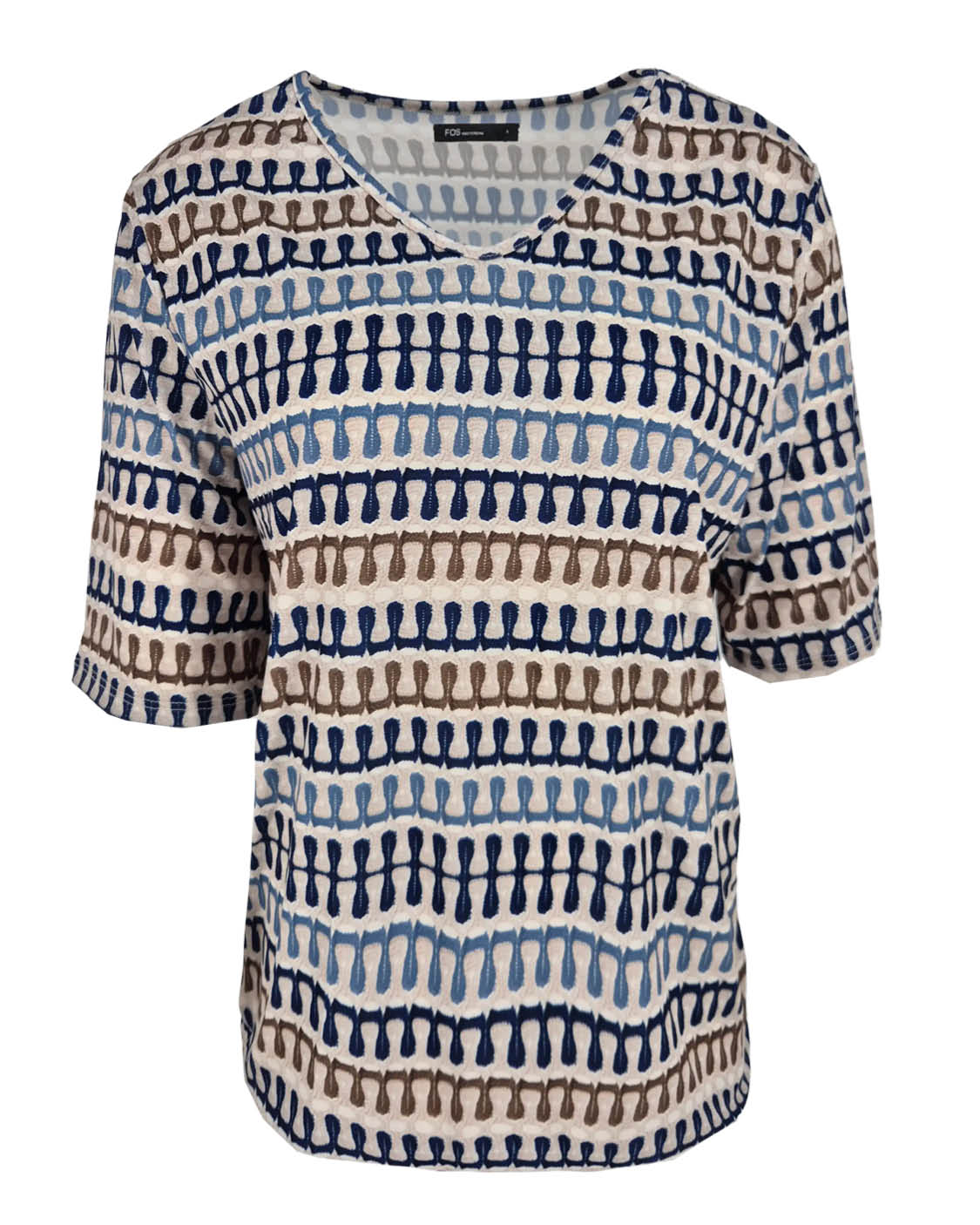 Top - Vivi Knit look | Navy