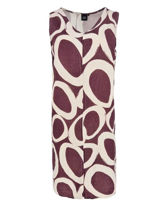 Jurk - Linde-Z Ovaal | Bordeaux