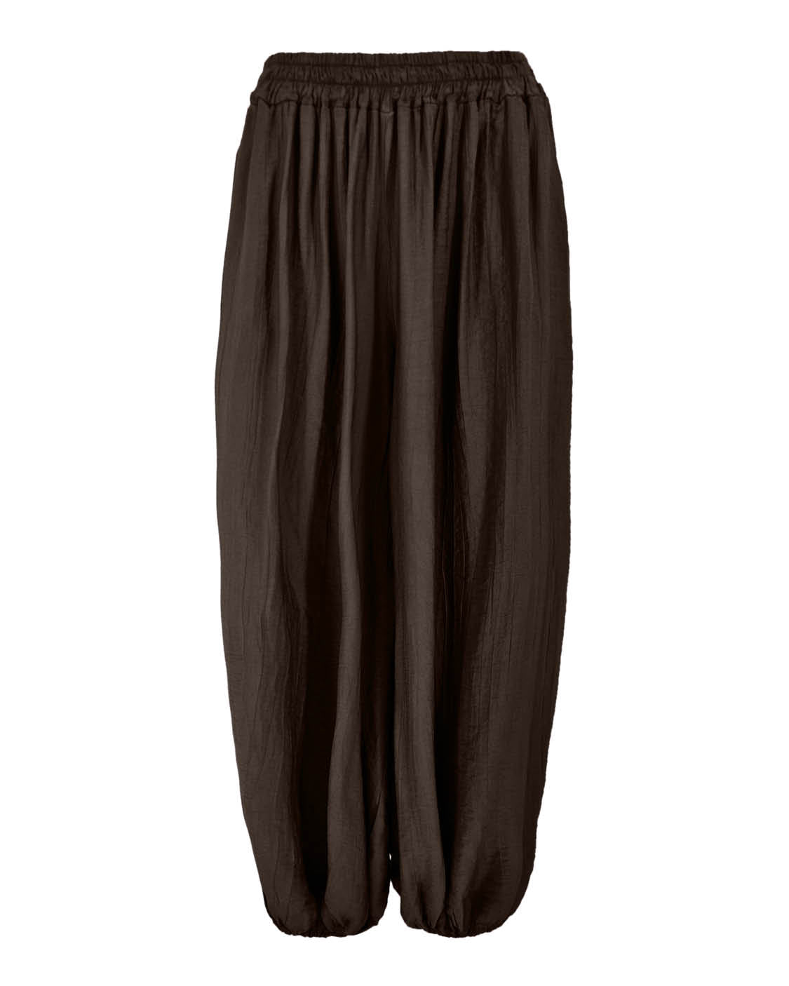 Broek - Jacey Uni | Donker-Bruin