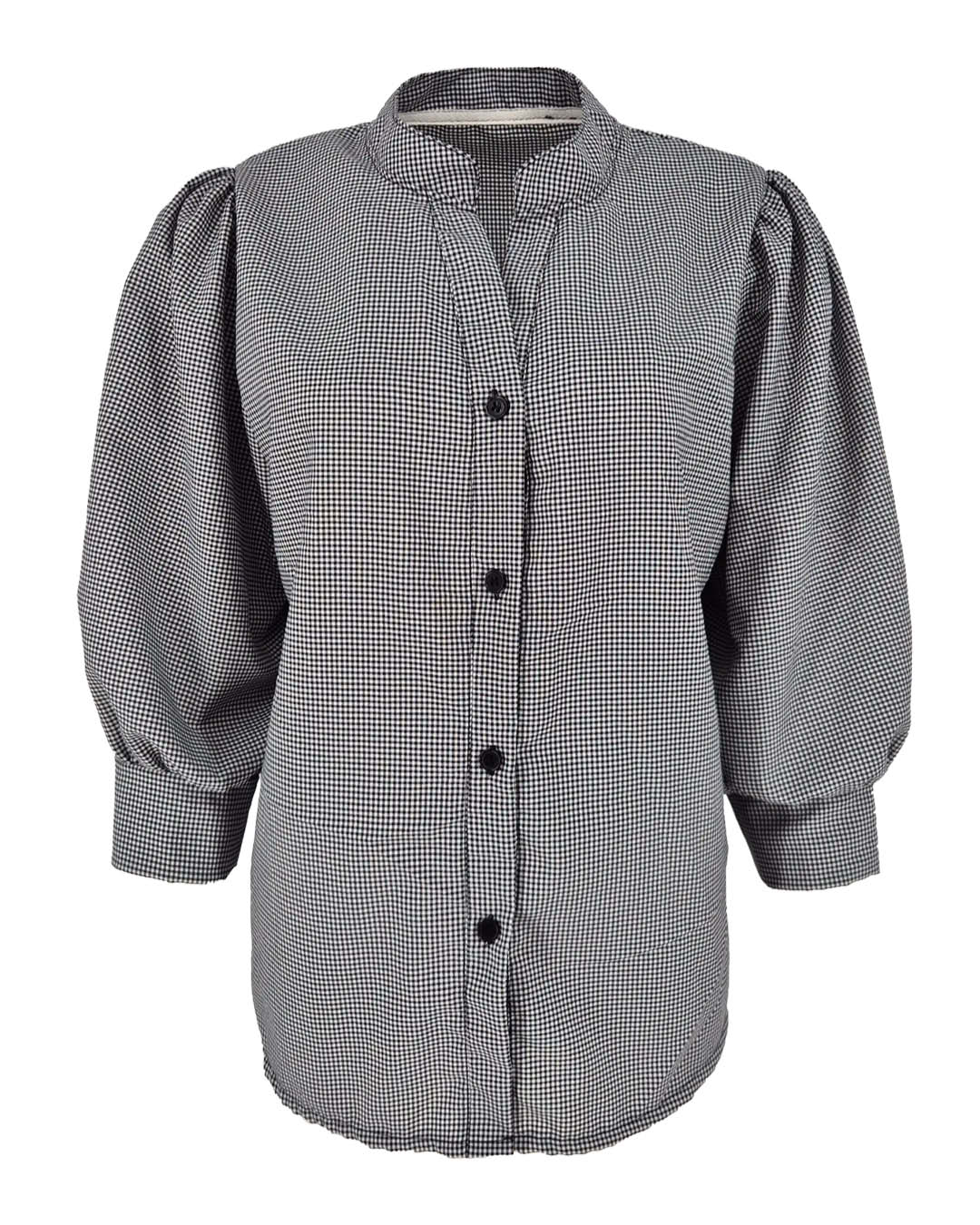Blouse - Boho Ruit | Zwart