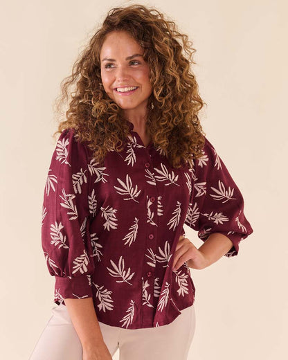 Blouse - Boho Blad puf | Port