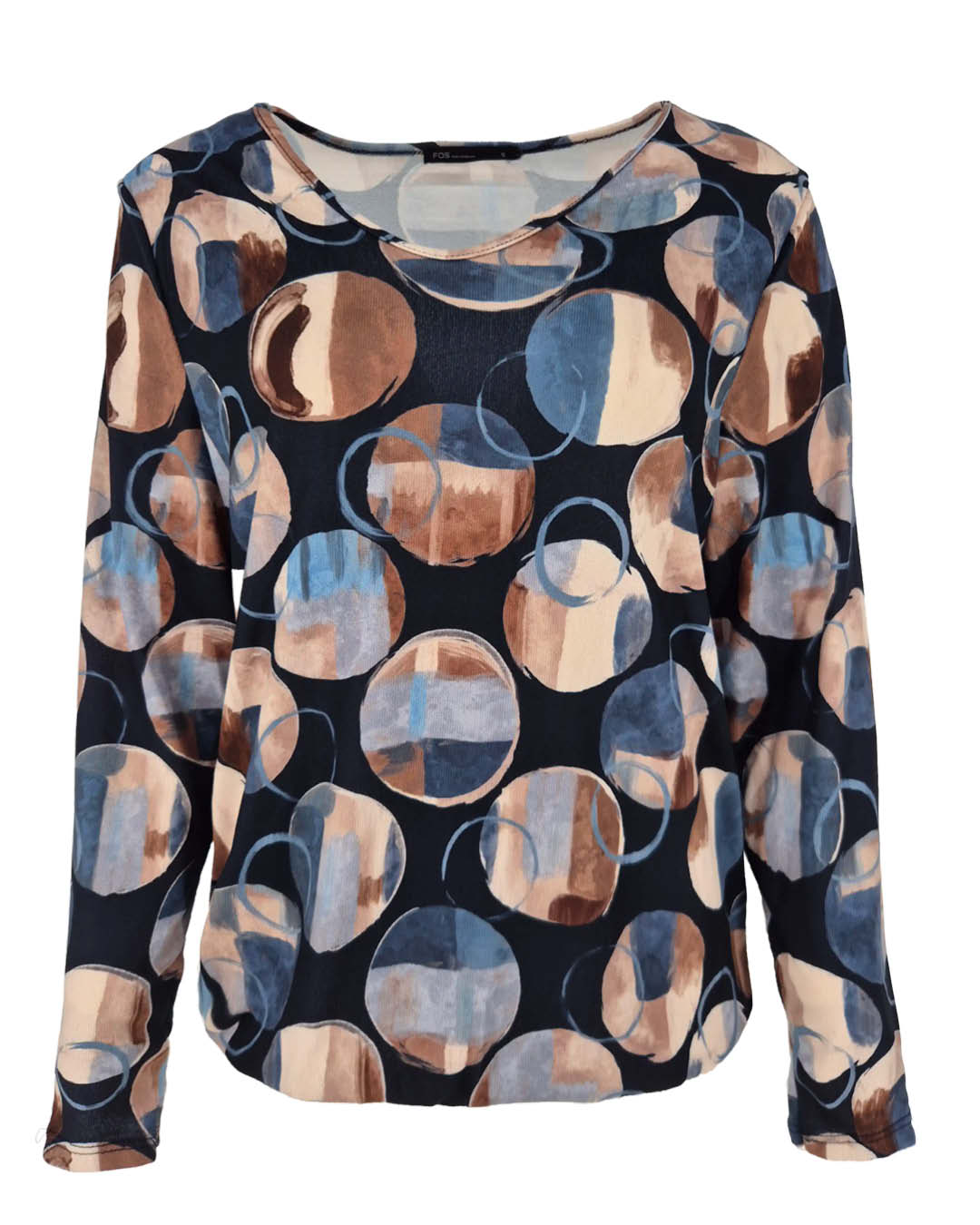 Top - Vivi Moon mosaic-FB | Navy