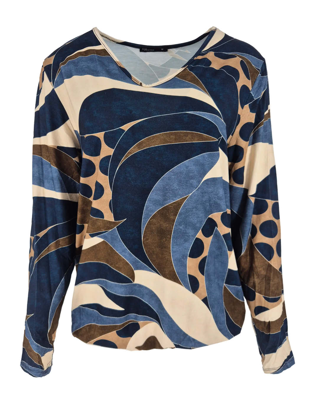 Top - Vivi Swirl nop | Navy