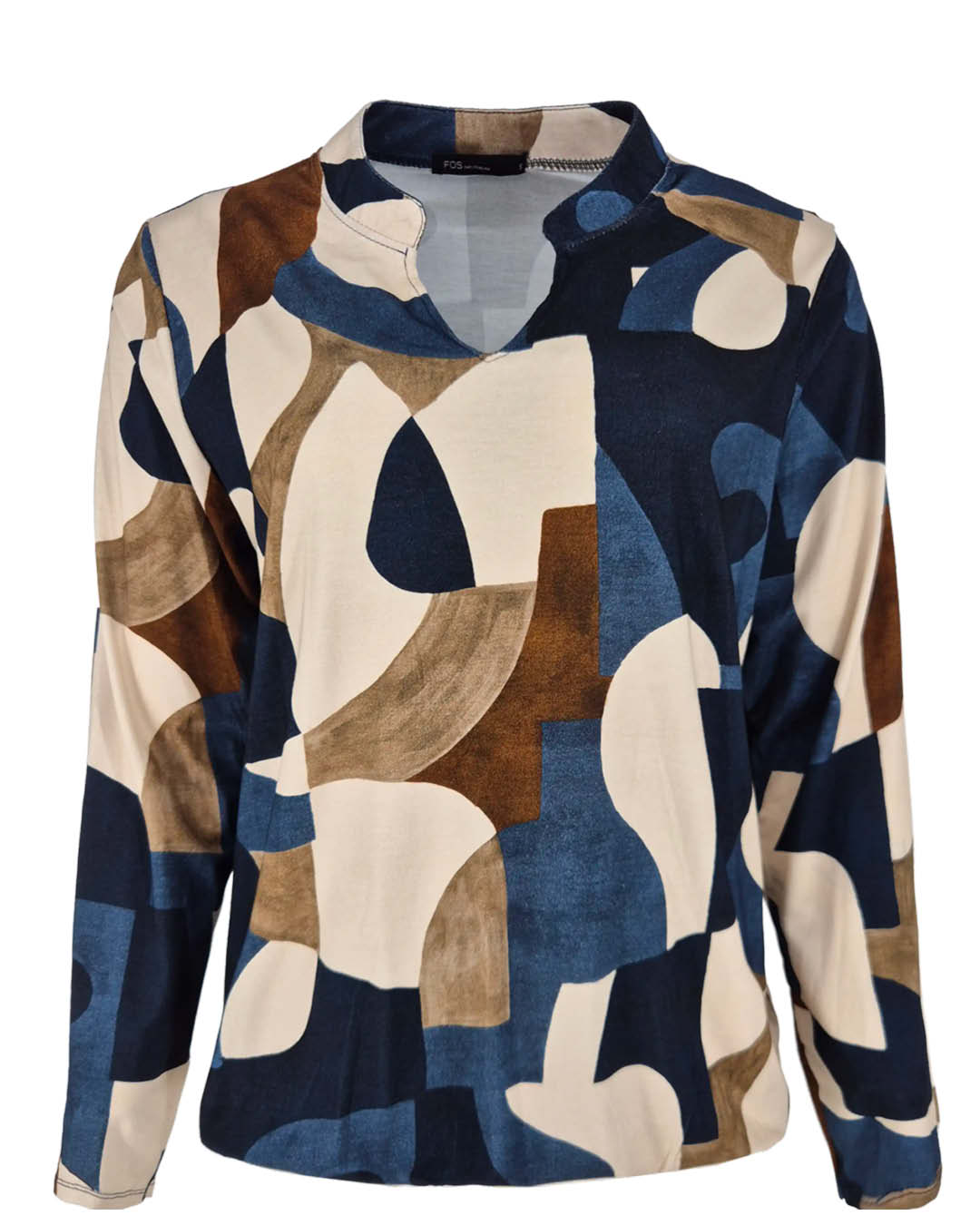 Top - Eefje Puzzel | Navy