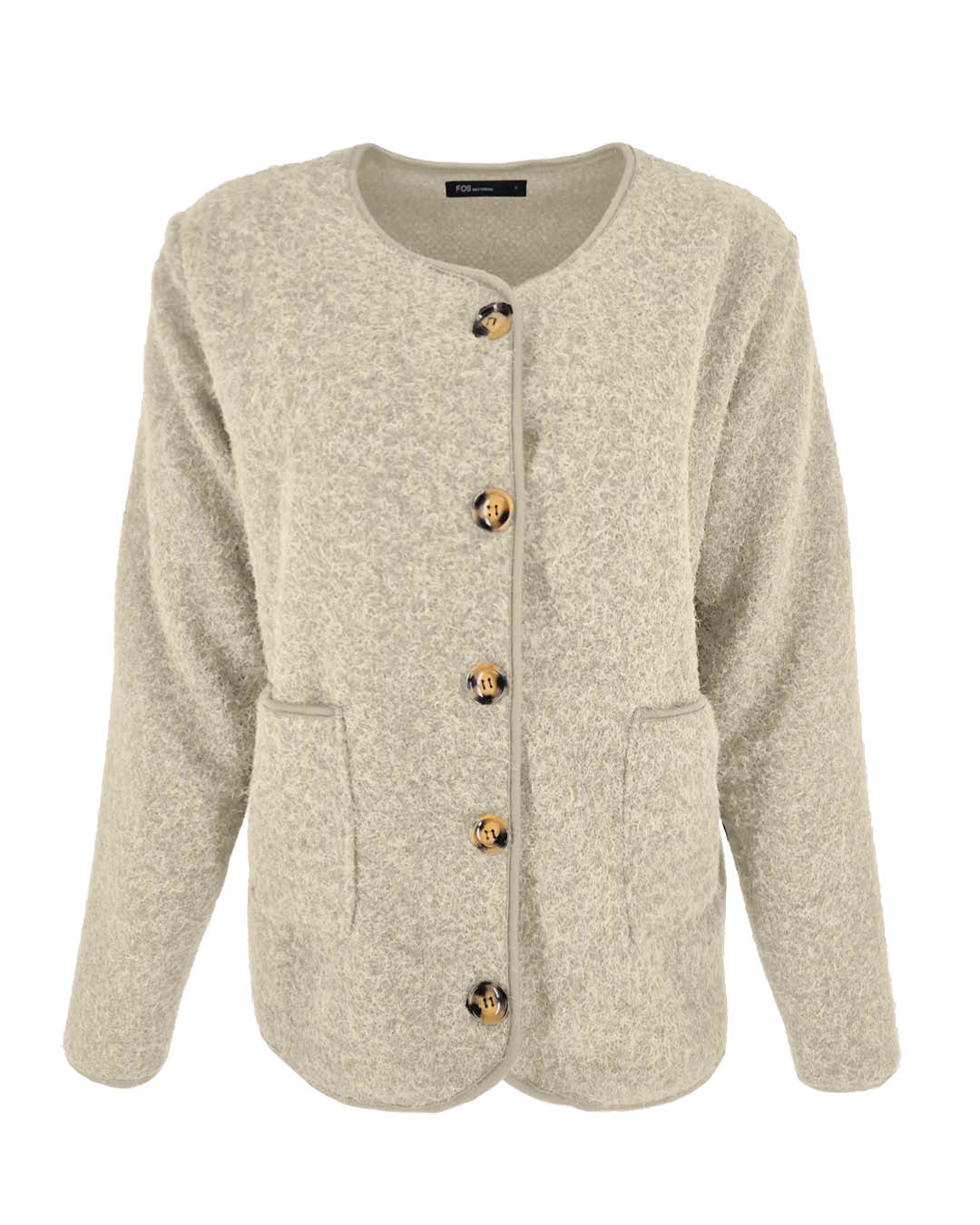 Jack - Kae Boiled wool look | Beige