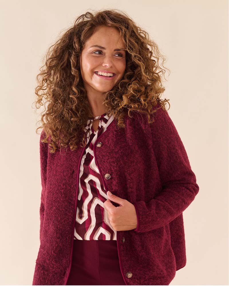 Jack - Kae Boiled wool look | Port