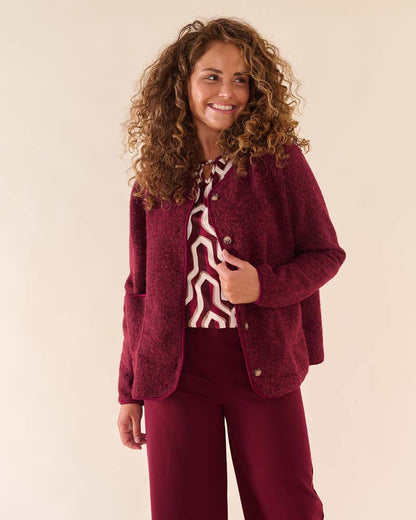 Jack - Kae Boiled wool look | Port