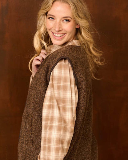 Blouse - Boho Ruit | Camel