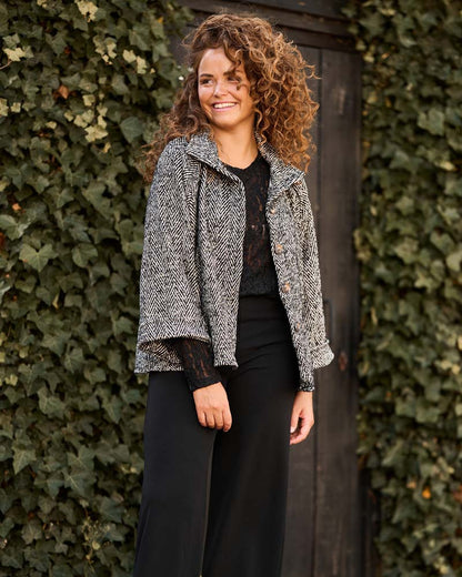 Jack - Aveline Visgraat grof | Zwart