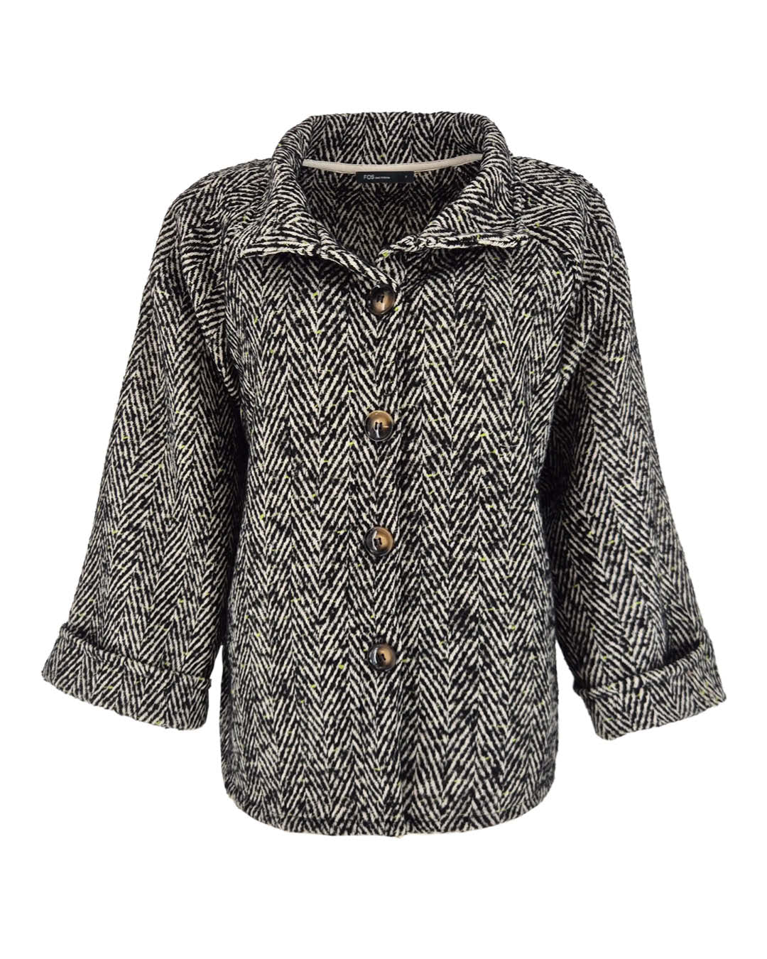 Jack - Aveline Visgraat grof | Zwart