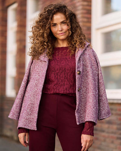 Jack - Aveline Visgraat grof | Violet