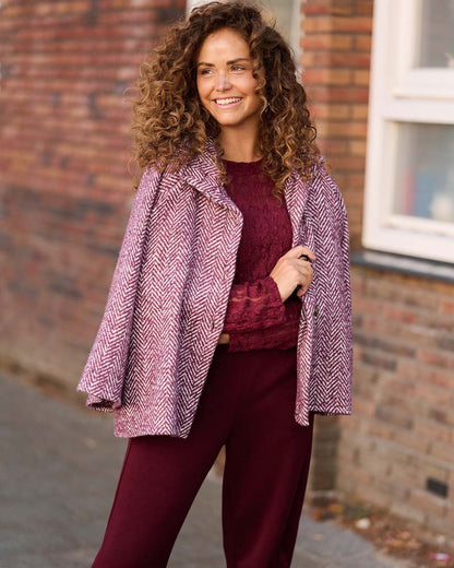 Jack - Aveline Visgraat grof | Violet
