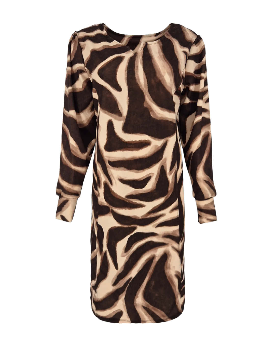 Jurk - Fiona Sand dunes | Bruin