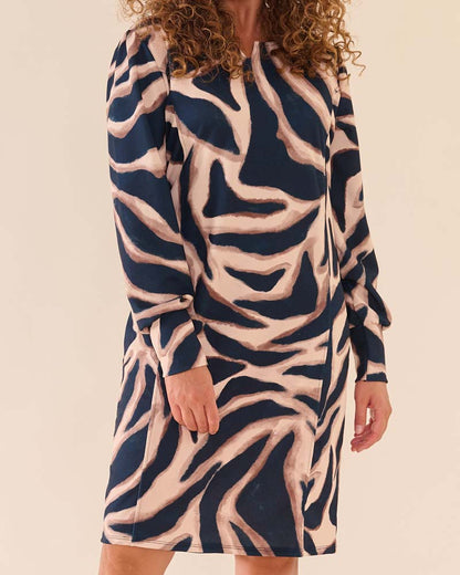 Jurk - Fiona Sand dunes | Navy