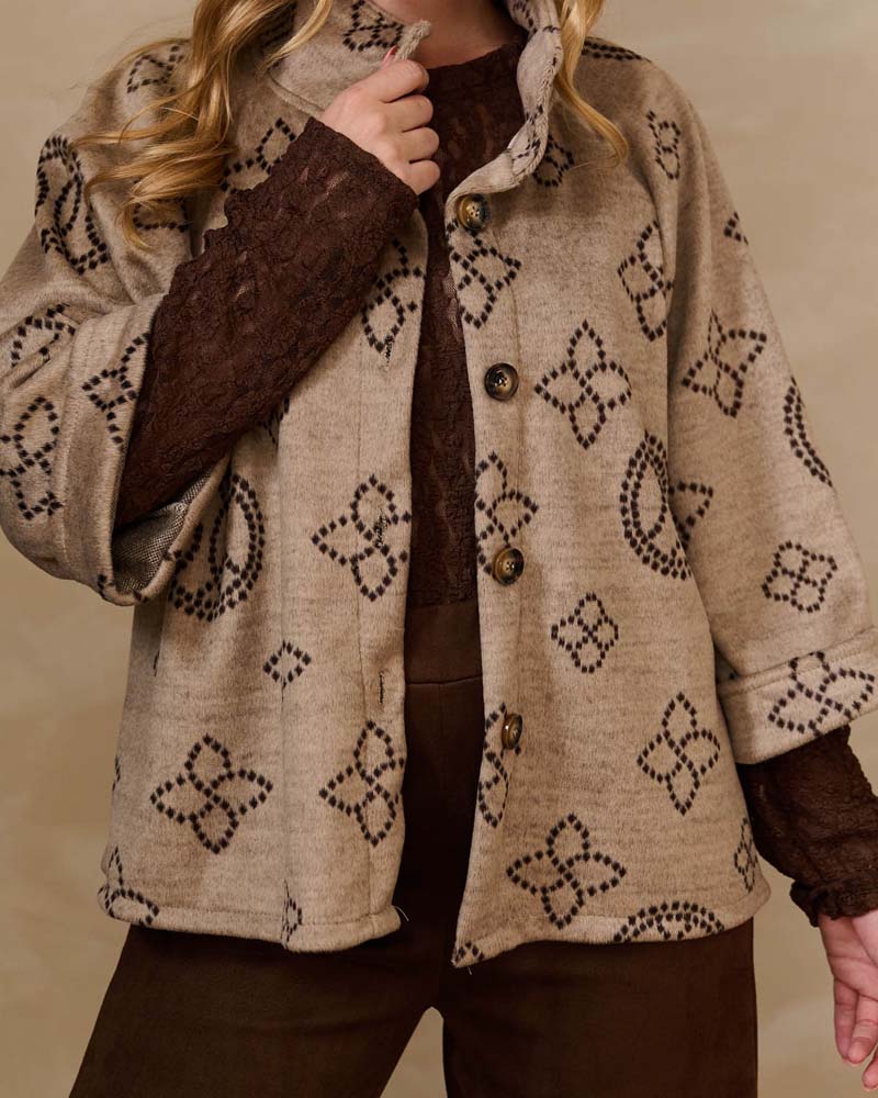 Jack - Aveline Dotted Symbols | Beige