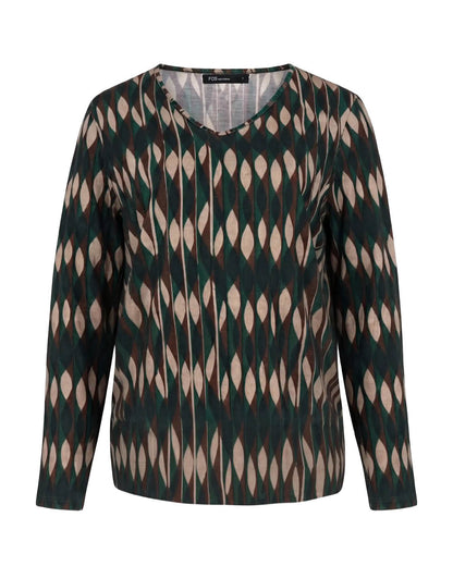 Top - Vivi Eclipse | Bottle Green