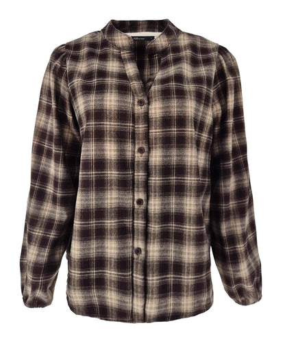 Blouse - Boho Ruit | Bruin