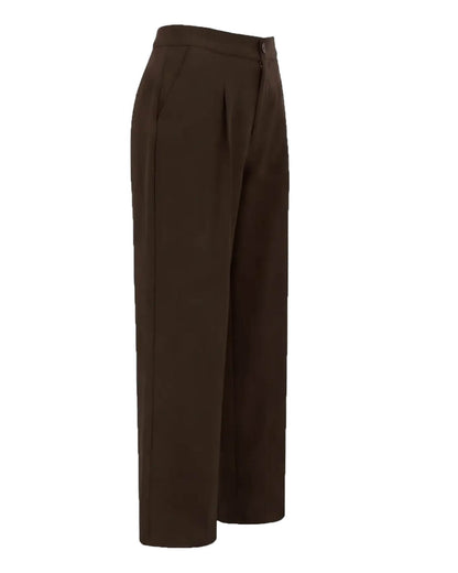 Broek - Mathia Visgraat | Bruin