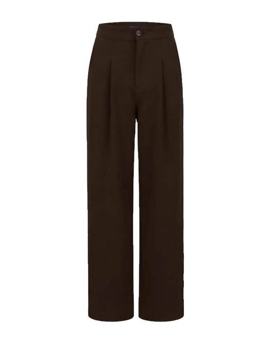 Broek - Mathia Visgraat | Bruin