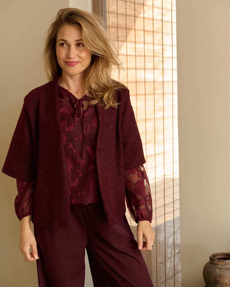 Gilet - Lia Teddie krul | Port