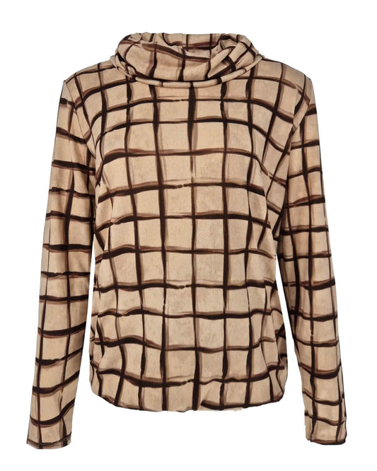 Top - Nico Raster-FB | Beige