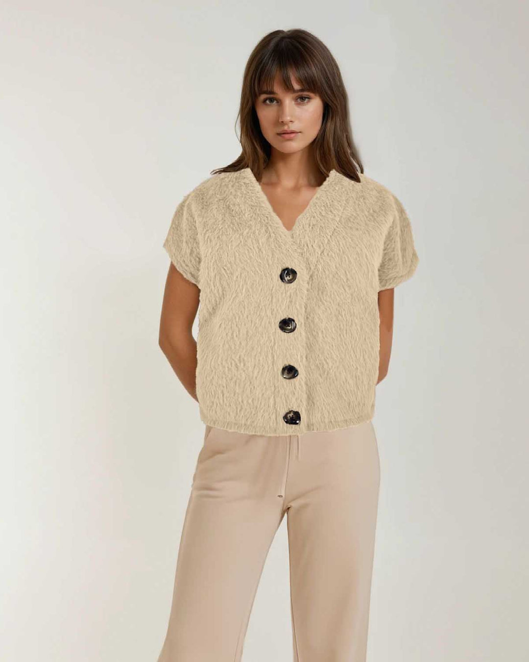 Vest - Scarlet Beaver | Beige